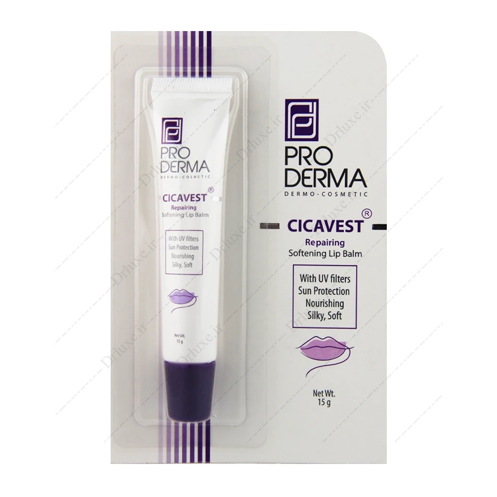 بالم لب نرم و ترمیم کننده حاوی ضد آفتاب پرودرما